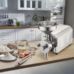 Grain Grind Mill Grain Grinding Machine 3000W Food Processing Machinery (Option: Silver)